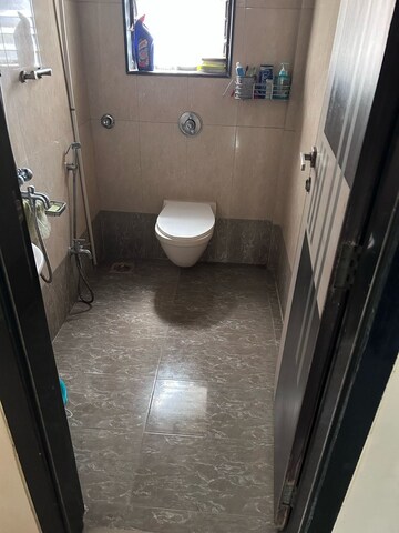 Bathroom in 3 BHK Apartment at Atul Blue Meadows, Andheri East – for Rent