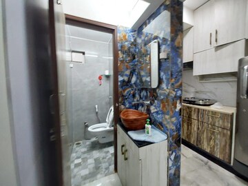 Bathroom in 2 BHK Apartment at Paschim Vihar – for Rent
