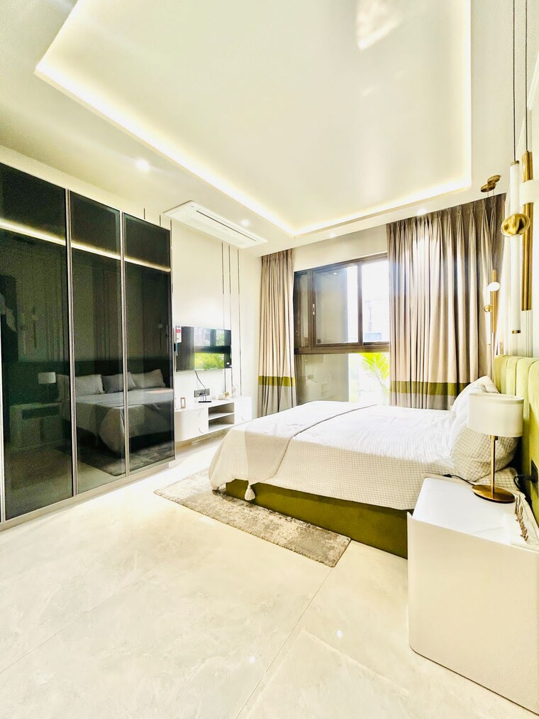 Bedroom, merlin-ventana 3 Bedroom 1082 Sq.Ft. Apartment In Baner Pune 8454671