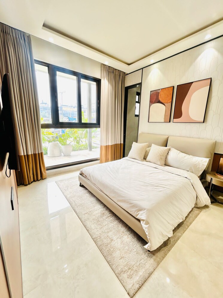 Bedroom, merlin-ventana 3 Bedroom 1082 Sq.Ft. Apartment In Baner Pune 8454671