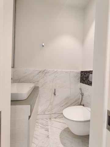 Bathroom in 1 BHK Apartment at Bhartiya Leela Residences, Thanisandra Main Road – for Rent