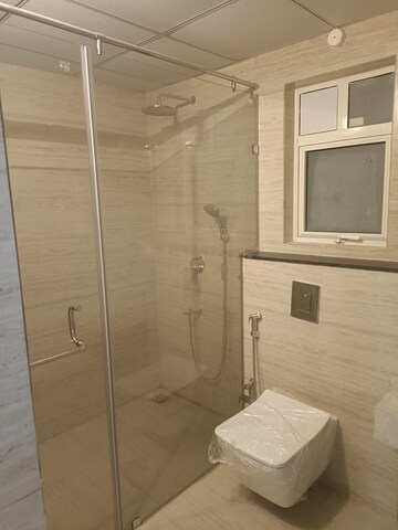 Bathroom in 3 BHK Apartment at Aurobindo Kohinoor, Serilingampally – for Rent
