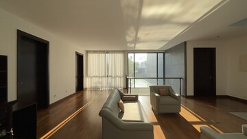 Living Room in 4 BHK Villa at Prestige Golfshire, Nandi Hills – for Rent