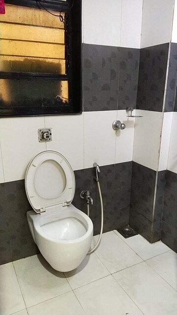 Bathroom in 2 BHK Apartment at Hiranandani Powai Park, Powai – for Rent
