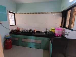 Kitchen in 3 BHK Apartment at Bramha Avenue, Kondhwa – for Rent