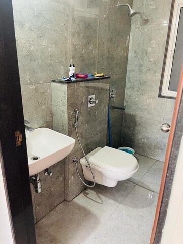 Bathroom in 2 BHK Apartment at VTP Belair B And D Building, Mahalunge – for Rent