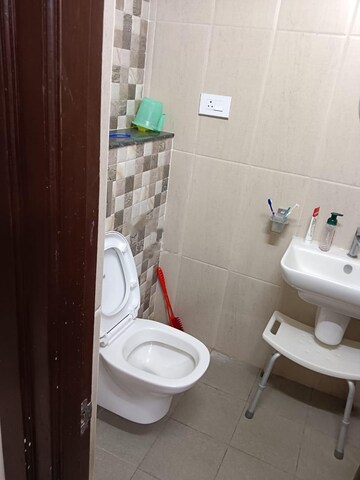 Bathroom in 3 BHK Apartment at SMR Vinay Iconia Hyderabad, Kondapur – for Rent