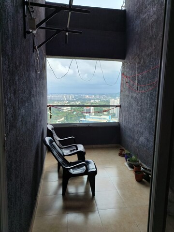 Floor Plan in 2 BHK Apartment at Mittal Pebbles High Mont, Hinjewadi – for Rent