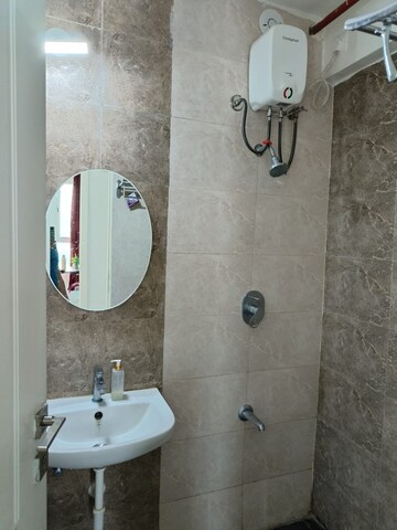 Bathroom in 2 BHK Apartment at Mittal Pebbles High Mont, Hinjewadi – for Rent