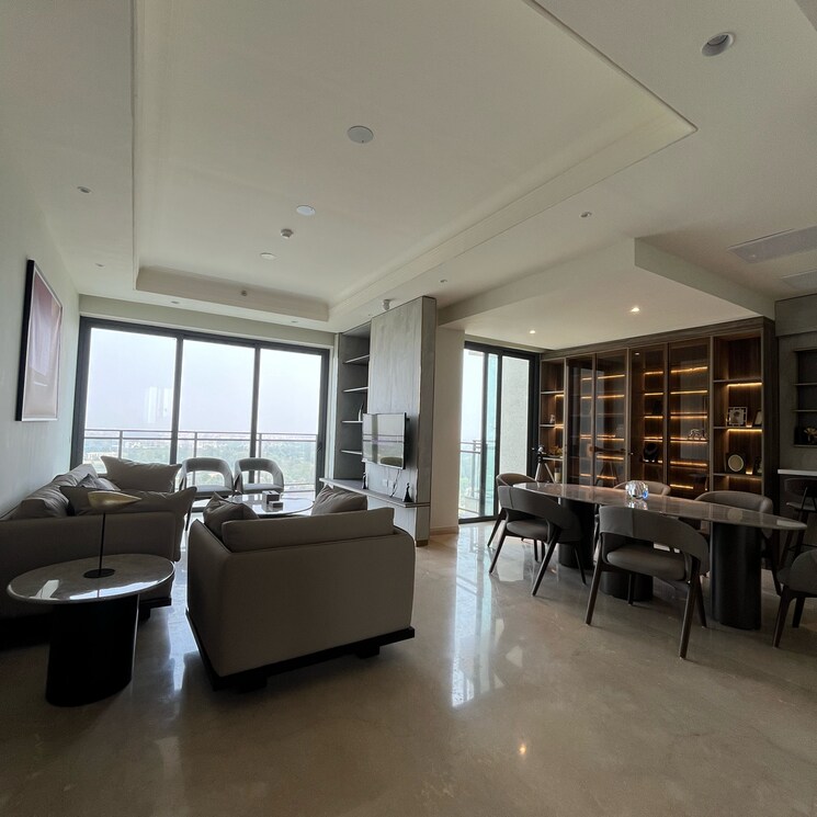 Living Room, chattarpur 3 Bedroom 3300 Sq.Ft. Apartment In Chattarpur Delhi 8455167