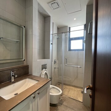 Attached Bathroom in 3 BHK Apartment at Chattarpur – for Sale