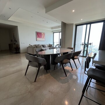 Living Room in 3 BHK Apartment at Chattarpur – for Sale