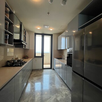 Kitchen in 3 BHK Apartment at Chattarpur – for Sale