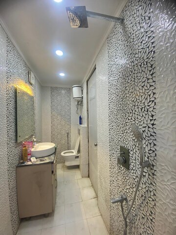 Bathroom in 3 BHK Builder Floor at Malviya Nagar – for Rent