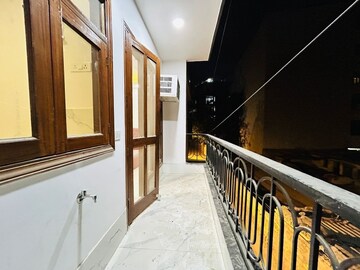 Balcony in 2 BHK Apartment at Saket – for Rent