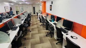 Team Area in  Office Space at Venus Atlantis, Prahlad Nagar – for Rent