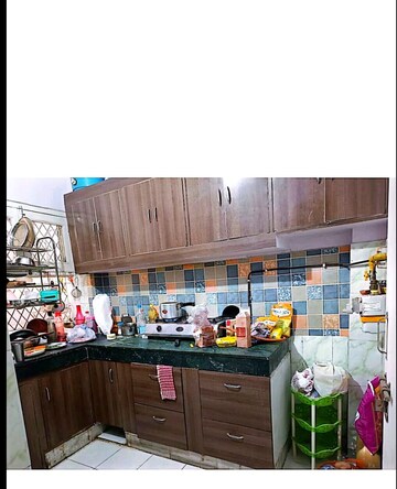 Kitchen in 3 BHK Builder Floor at Raj Nagar Extension – for Rent