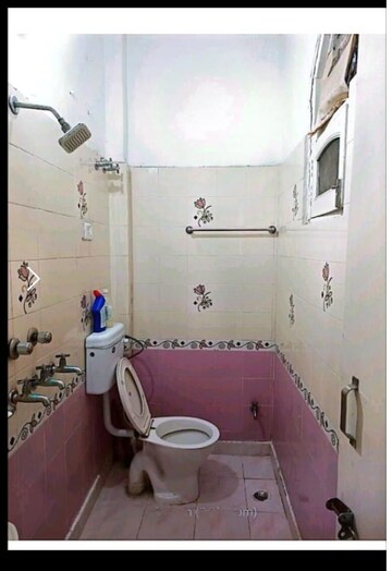 Bathroom in 3 BHK Builder Floor at Raj Nagar Extension – for Rent