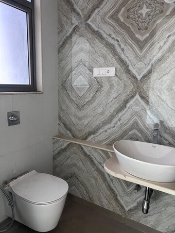Bathroom in 2 BHK Apartment at Chandak Cornerstone, Worli – for Rent
