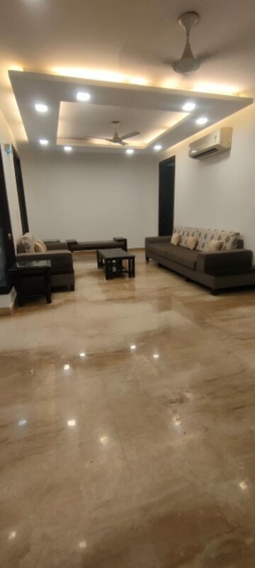 Living Room in 3 BHK Apartment at Sector 18, Dwarka – for Rent