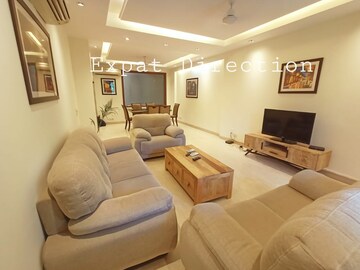 Living Room in 3 BHK Builder Floor at Safdarjang Enclave – for Rent