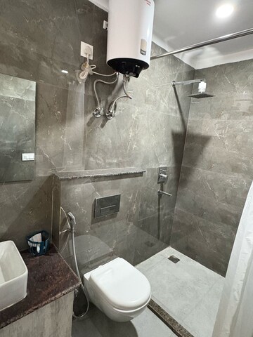 Attached Bathroom in 3 BHK Builder Floor at Sector 12a – for Rent