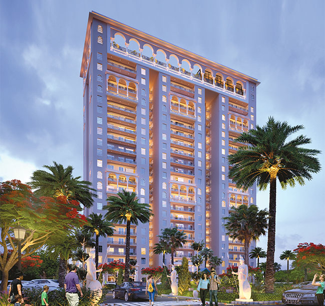 4 BHK + Servant Room Apartment For Sale in Omaxe Kingston