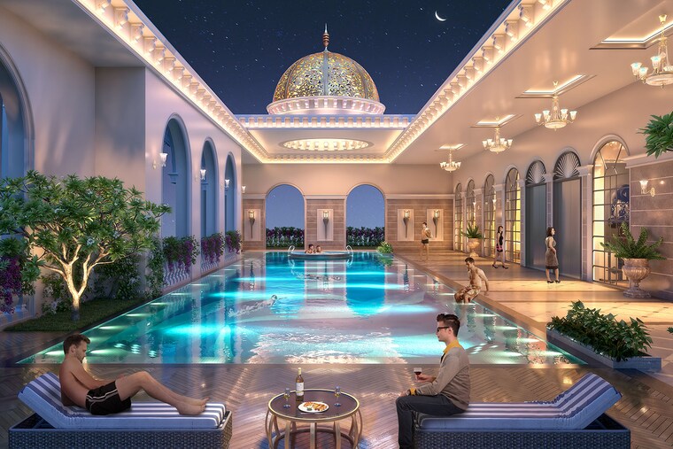 Swimming Pool, omaxe-kingston 4 Bedroom 2287 Sq.Ft. Apartment In Gomti Nagar Lucknow 8455483
