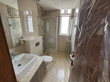 Bathroom in 3 BHK Apartment at Ambience Creacions, Sector 22 – for Rent