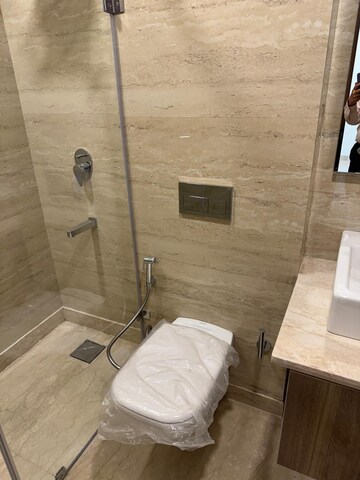 Bathroom in 3 BHK Apartment at Ambience Creacions, Sector 22 – for Rent