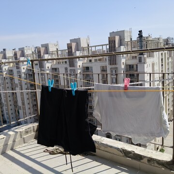 Living Room in 2 BHK Apartment at ROF Aalayas, Sector 102 – for Rent
