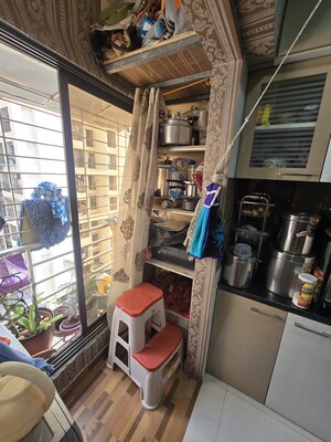 Swimming Pool in 2 BHK Apartment at Akashganga Complex Kavesar, Kavesar – for Sale