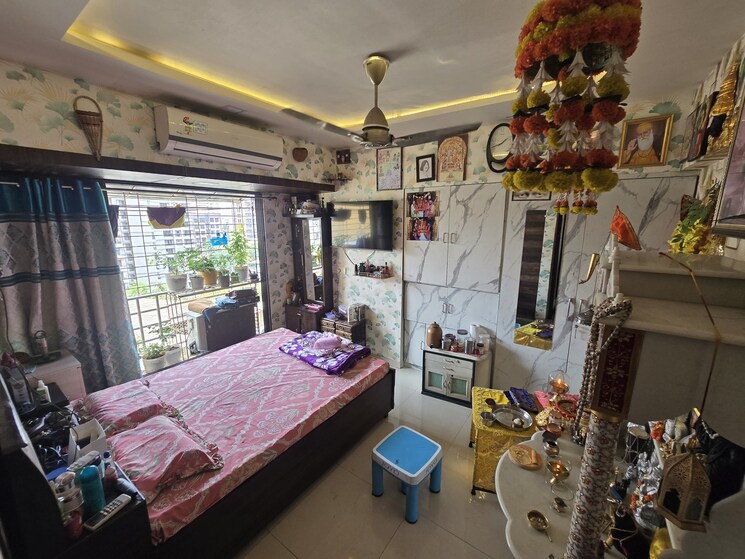 Master Bedroom, akashganga-complex-kavesar 2 Bedroom 700 Sq.Ft. Apartment In Kavesar Thane 8455520