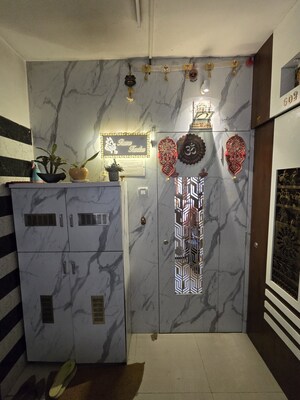 Bathroom in 2 BHK Apartment at Akashganga Complex Kavesar, Kavesar – for Sale