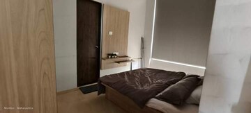 Bedroom in 3 BHK Apartment at Lotus Sky Garden, Malad West – for Rent