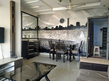 Master Bedroom in 3 BHK Apartment at Lotus Sky Garden, Malad West – for Rent