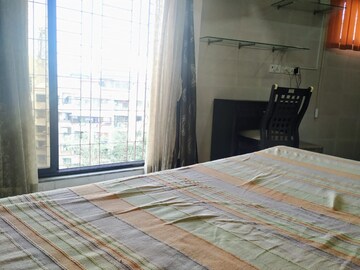 Bedroom in 3 BHK Apartment at Lotus Sky Garden, Malad West – for Rent