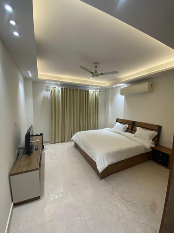 Master Bedroom in 3 BHK Builder Floor at Anand Niketan – for Rent