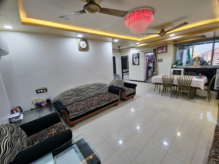 Living Room, gurukul 3 Bedroom 1305 Sq.Ft. Apartment In Gurukul Ahmedabad 8455562