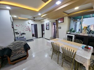 Living Room in 3 BHK Apartment at Gurukul – for Sale