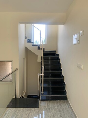 Staircase in 4 BHK Villa at Unishire Esplanade, Thanisandra Main Road – for Sale