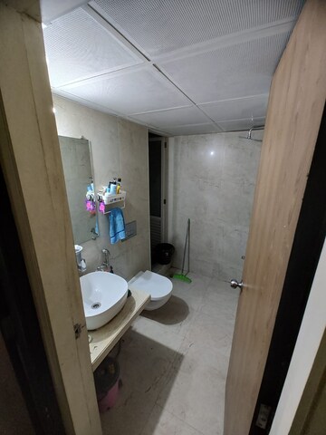 Bathroom in 2 BHK Apartment at Dosti West County, Balkum Pada – for Rent