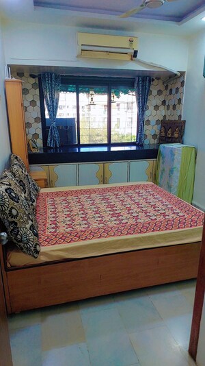 Bedroom in 2 BHK Apartment at Rutu Enclave, Kasarvadavali – for Sale