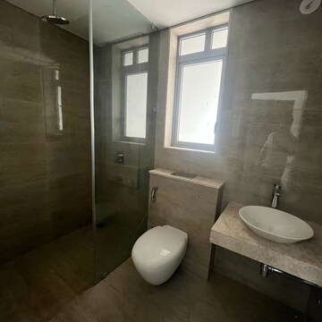 Bathroom in 3 BHK Apartment at Oberoi Sky City, Khande Rao Dongari – for Rent