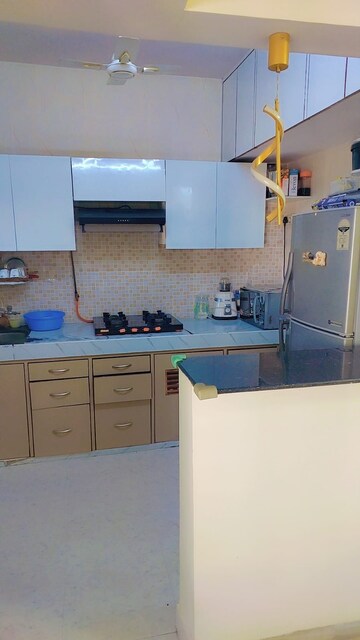 Kitchen in 2 BHK Apartment at Rutu Enclave, Kasarvadavali – for Rent