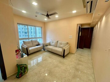 Living Room in 2 BHK Apartment at Lodha Amara, Kolshet Road – for Sale