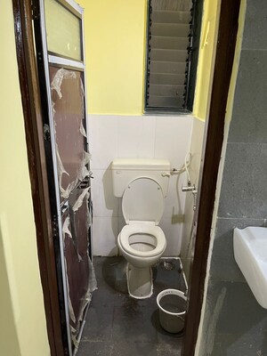 Bathroom in 1 BHK Apartment at Rutu Enclave, Kasarvadavali – for Sale