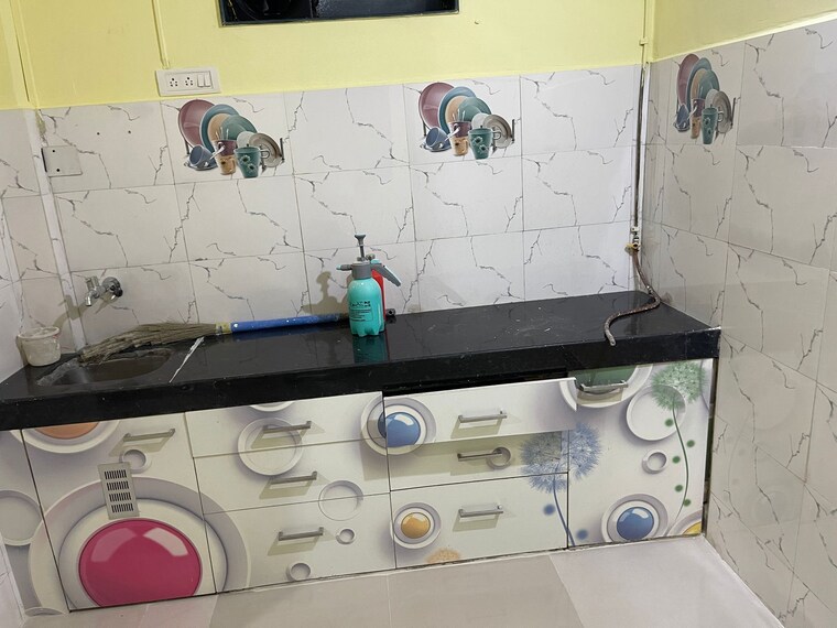 Kitchen, rutu-enclave 1 Bedroom 390 Sq.Ft. Apartment In Kasarvadavali Thane 8455795