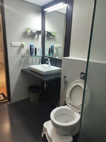 Bathroom in 3 BHK Apartment at Bandra West – for Rent