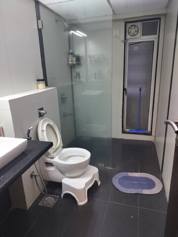 Bathroom in 3 BHK Apartment at Bandra West – for Rent